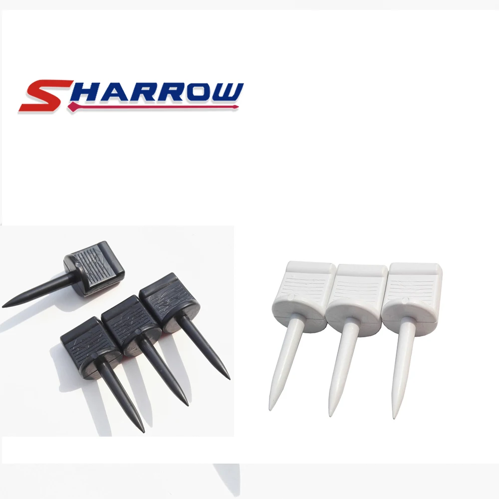 40 Pieces Archery Target Nail High-strength Plastic Black and White for Choice Bow Accessory
40 Pieces Archery Target Nail High-strength Plastic Black and White for Choice Bow Accessory
