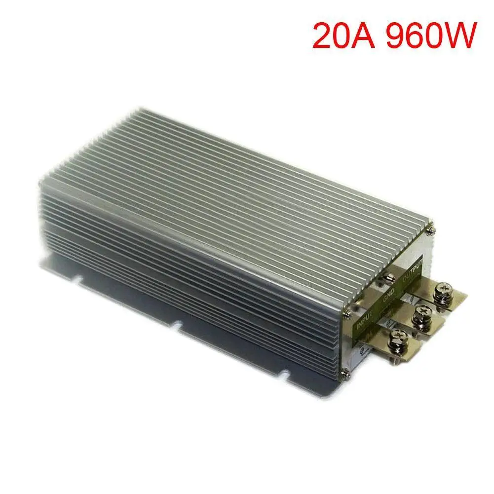 Converter DC12V (10V -18V) Step Up DC48V 20A 960W Power Supply Module Waterproof New
Converter DC12V (10V -18V) Step Up DC48V 20A 960W Power Supply Module Waterproof New