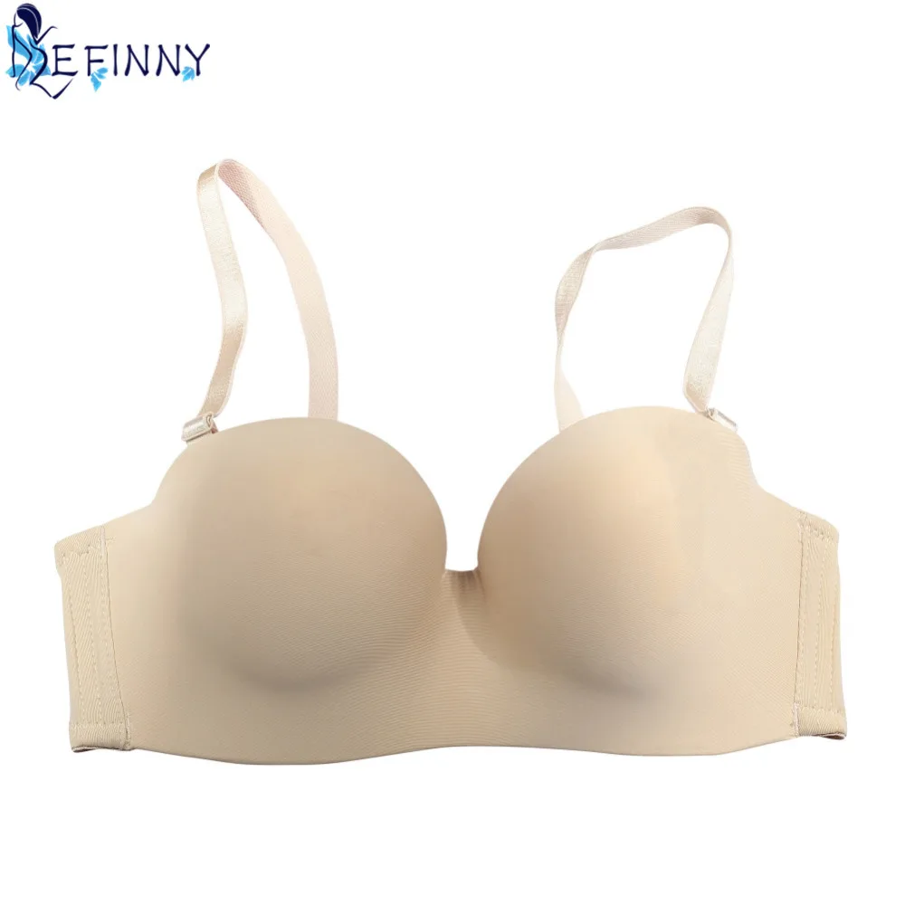 New Sexy Lingerie Women Underwear Solid Pink Convertible Straps Smooth Bra Thin Padded Push Up Seamless Wirefree Invisible Bras
New Sexy Lingerie Women Underwear Solid Pink Convertible Straps Smooth Bra Thin Padded Push Up Seamless Wirefree Invisible Bras
