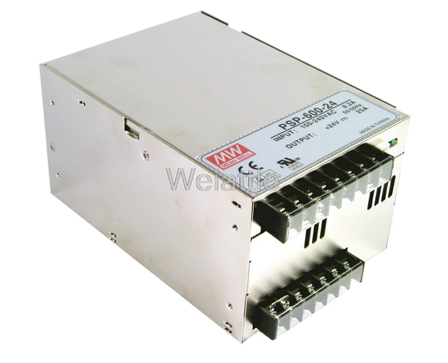 MEAN WELL оригинальный PSP-600-24 24В 25А meanwell PSP-600 24В 600 Вт с PFC и параллельным функцией питания
MEAN WELL оригинальный PSP-600-24 24В 25А meanwell PSP-600 24В 600 Вт с PFC и параллельным функцией питания