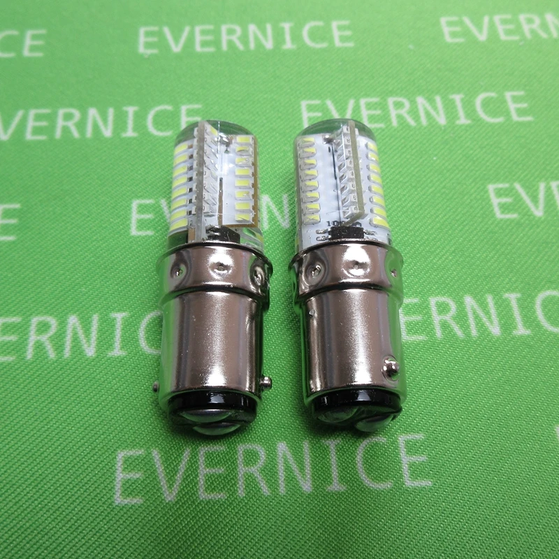 

2 PCS 110V Push in Light Bulb 64 LED for Singer 15,66,99,201,301,401,401A,501A,750,755,900