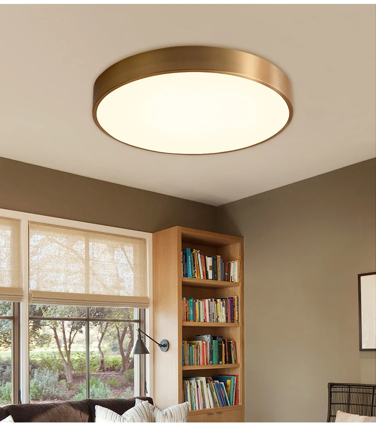 Золотой крученый светодиодный потолочный светильник для гостиной спальни с