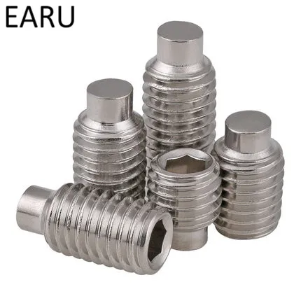 304 Stainless Steel DIN915 Standard Male Terminal Set Screws Bolt Inner Hexagonal Hexagon Hex Socket Headless M3*4/5/6/8/10/12mm
304 Stainless Steel DIN915 Standard Male Terminal Set Screws Bolt Inner Hexagonal Hexagon Hex Socket Headless M3*4/5/6/8/10/12mm