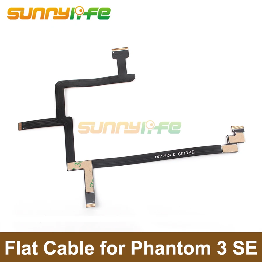 Flex Camera Gimbal Flat Cable Repairing Wire Replacement Ribbon for DJI Phantom 3 SE Version
Flex Camera Gimbal Flat Cable Repairing Wire Replacement Ribbon for DJI Phantom 3 SE Version
