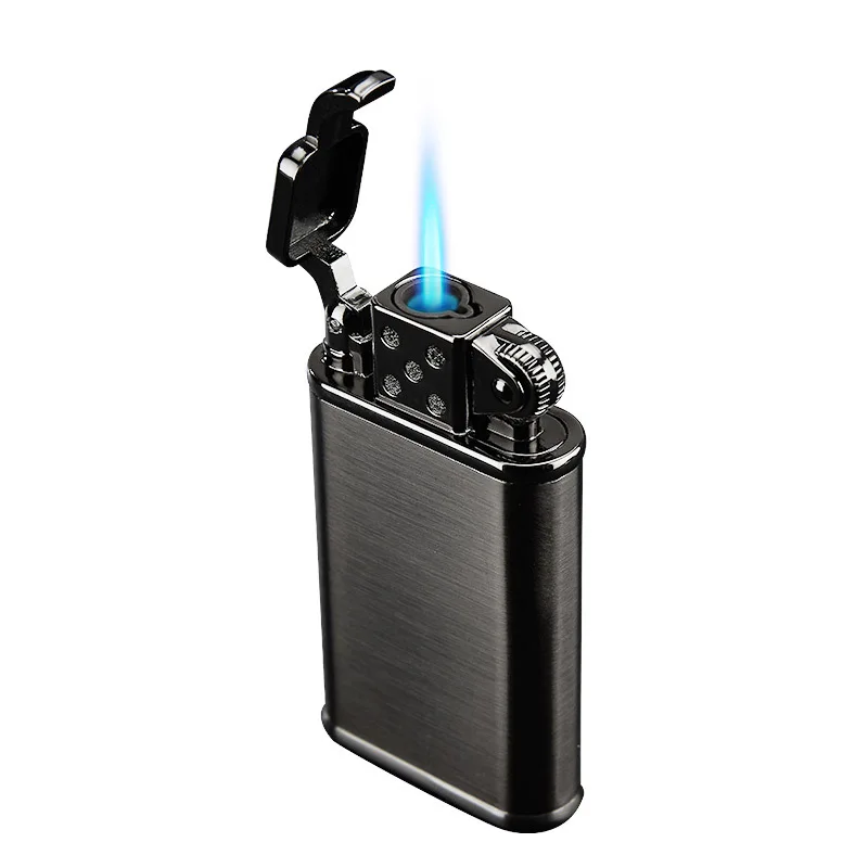 Long Strip Push Ignition Jet Gas Torch Turbo Lighter Strip Windproof All Metal Cigar Lighter 1300 C Butane
Long Strip Push Ignition Jet Gas Torch Turbo Lighter Strip Windproof All Metal Cigar Lighter 1300 C Butane