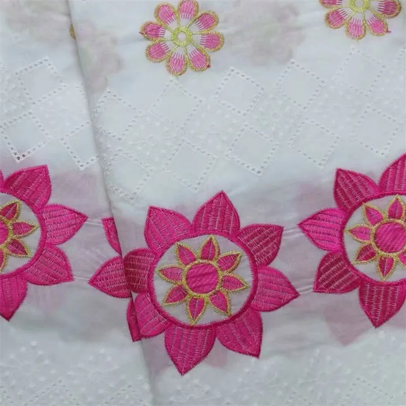 African Swiss Voile Lace High Quality milk Lace Fabric With Stones PS3 Embroidered cotton Lace white and purple For Party
African Swiss Voile Lace High Quality milk Lace Fabric With Stones PS3 Embroidered cotton Lace white and purple For Party