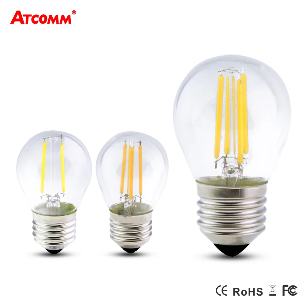 Dimmable E27 LED Diode Incandescent Bulb 2W 4W 6W G45 Vintage Antique Retro Edison Bombillas 220V Ampoule LED E27 Filament Lamp
Dimmable E27 LED Diode Incandescent Bulb 2W 4W 6W G45 Vintage Antique Retro Edison Bombillas 220V Ampoule LED E27 Filament Lamp