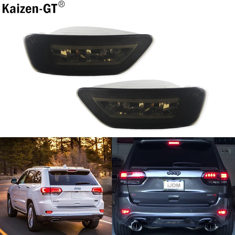 (2) For Jeep LED Rear Fog Light Kit w/LED Bulbs, Rear Foglamps For 2011-up Jeep Grand Cherokee WK2, Compass and Dodge Journey
(2) For Jeep LED Rear Fog Light Kit w/LED Bulbs, Rear Foglamps For 2011-up Jeep Grand Cherokee WK2, Compass and Dodge Journey