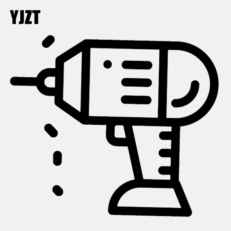 YJZT 13,4 см * 11,6 см Милая электрическая дрель фотомагнитная черная/серебряная Автомобильная наклейка
YJZT 13,4 см * 11,6 см Милая электрическая дрель фотомагнитная черная/серебряная Автомобильная наклейка