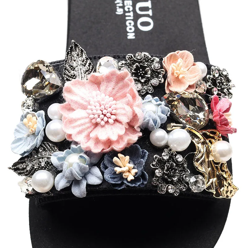 Self-designed Women Summer Casual Flat Slippers Flip Flops Female Crystal Outside Beach For Girls Comfortable Woman Sandals
Self-designed Women Summer Casual Flat Slippers Flip Flops Female Crystal Outside Beach For Girls Comfortable Woman Sandals
