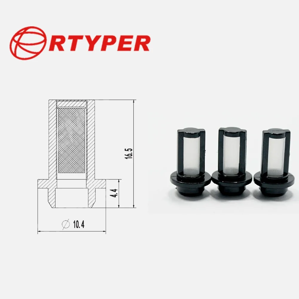 100 pcs / bag High Quality Fuel injector micro filter 11025 auto parts Size 10.4x4.4x16.5mm
100 pcs / bag High Quality Fuel injector micro filter 11025 auto parts Size 10.4x4.4x16.5mm