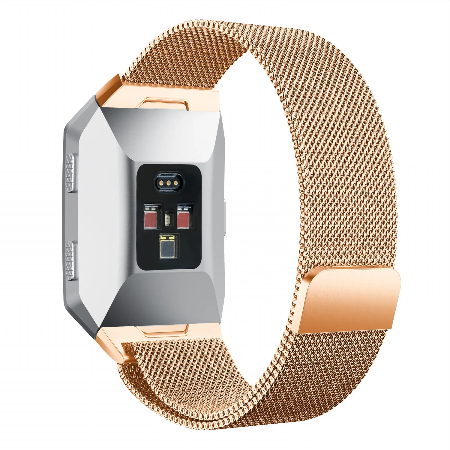 Новый ML ремешок для часов Fitbit ионный с магнитной застежкой сетчатый Браслет из