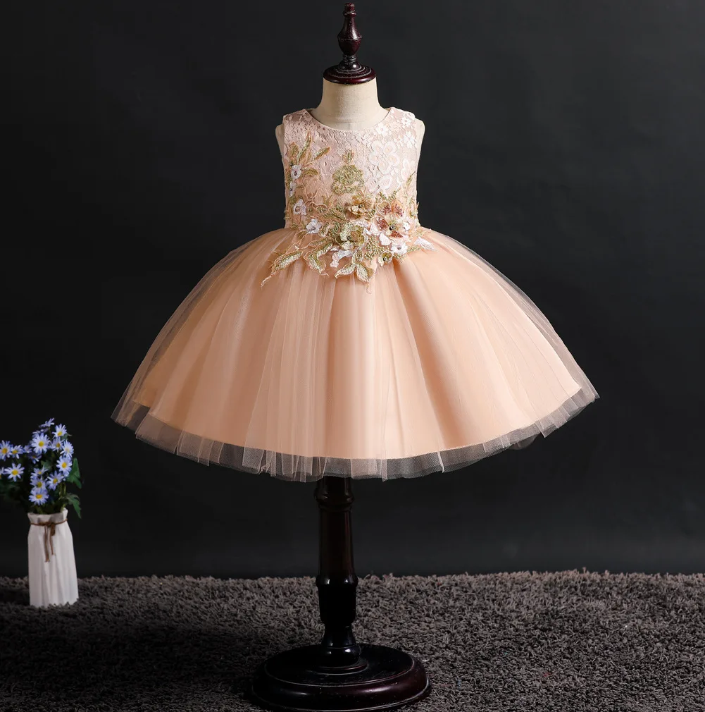 Kids Lace Layered Dress Girls Princess Prom Gown Mesh Tulle Dresses Ceremonial Robe Party Wedding Dance Dresses Size110-170
Kids Lace Layered Dress Girls Princess Prom Gown Mesh Tulle Dresses Ceremonial Robe Party Wedding Dance Dresses Size110-170