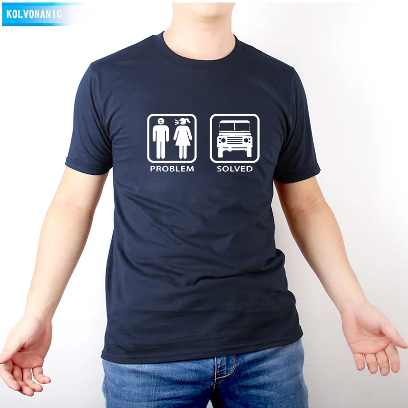 KOLVONANIG 2021 Summer New Style Problem Solved Car SUV Printed T Shirt Men Casual Funny O-Neck Short Sleeve T-Shirt Top Tees
KOLVONANIG 2021 Summer New Style Problem Solved Car SUV Printed T Shirt Men Casual Funny O-Neck Short Sleeve T-Shirt Top Tees