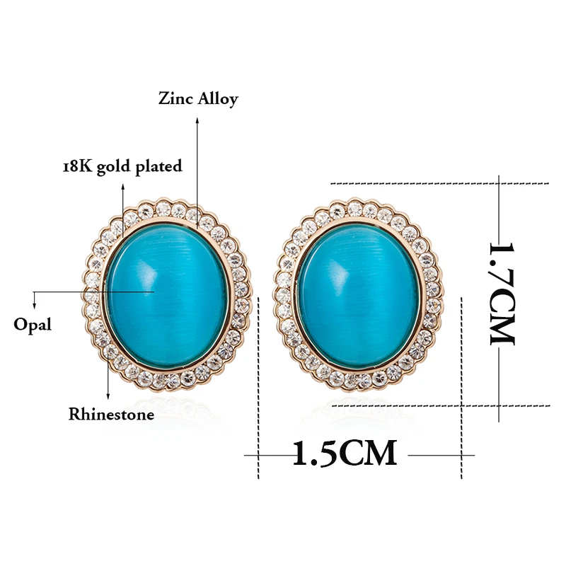 ALULU 2017 New Fashion Opal Candy Color Round Earings Fashion Jewelry Rhinestone Circular Earrings For Women
ALULU 2017 New Fashion Opal Candy Color Round Earings Fashion Jewelry Rhinestone Circular Earrings For Women
