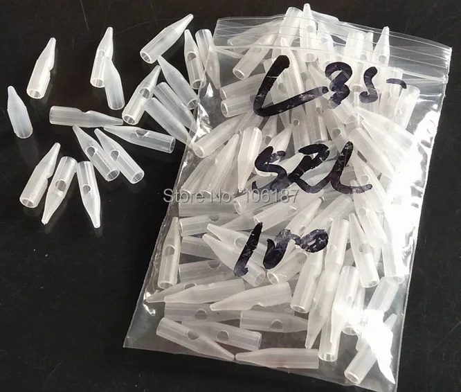 Retail 100Pcs 5RT Tattoo Tip Pre-sterilized Disposable Permanent Makeup Tattoo Tips Nozzles for Makeup EyebrowTattooing
Retail 100Pcs 5RT Tattoo Tip Pre-sterilized Disposable Permanent Makeup Tattoo Tips Nozzles for Makeup EyebrowTattooing