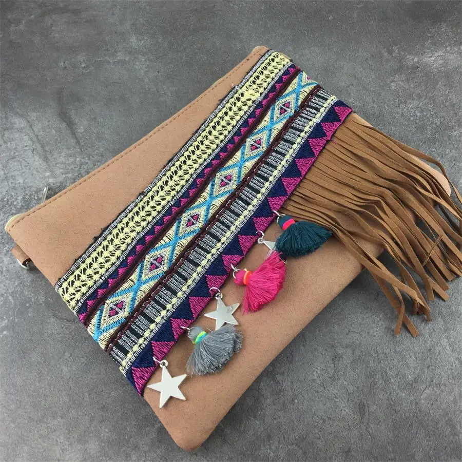 Vintage Boho Tribal Ethnic Thai Indian Boho hand bag messenger purse bag hobo tote bag pom bead Tassel
Vintage Boho Tribal Ethnic Thai Indian Boho hand bag messenger purse bag hobo tote bag pom bead Tassel