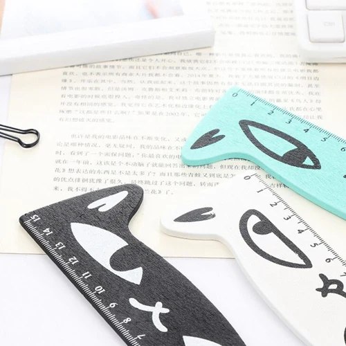1PC/lot Kawaii cat design ruler Funny stationery wooden rulers Office accessories School escolar kids study supplies(tt-2835)
1PC/lot Kawaii cat design ruler Funny stationery wooden rulers Office accessories School escolar kids study supplies(tt-2835)