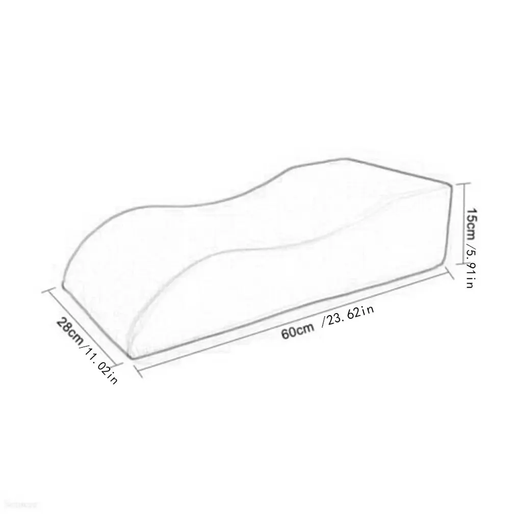 60*28*15Cm Leg Lift Pad Position Pad Turn Over Pad Lower Limb Pad S-Leg Pad Anti-Decubitus Cushion
60*28*15Cm Leg Lift Pad Position Pad Turn Over Pad Lower Limb Pad S-Leg Pad Anti-Decubitus Cushion