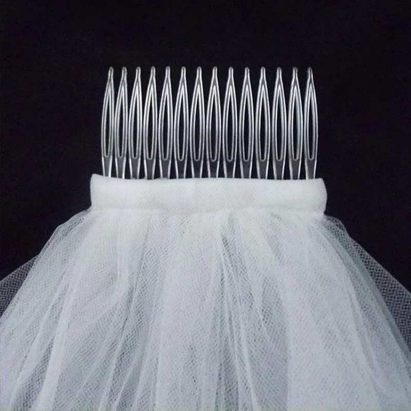 Wedding Accessories Cheap Short Veil Wholesale Simple Wedding Veil Bridal Accessories White Ivory With Comb ACCESSORIES OV1001
Wedding Accessories Cheap Short Veil Wholesale Simple Wedding Veil Bridal Accessories White Ivory With Comb ACCESSORIES OV1001