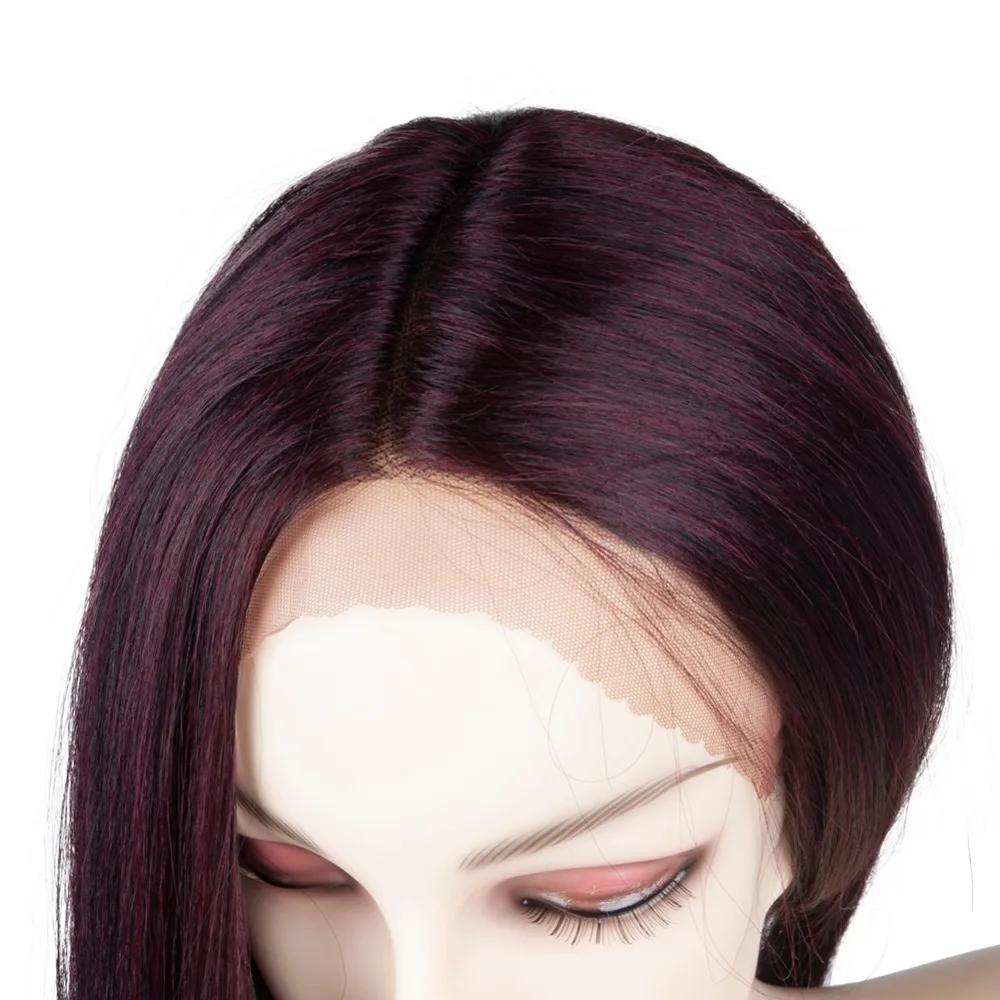 2019 In Vogue JINGFA beauty 40Inch Long Rose Synthetic Lace Front Wig for Women Heat Resistant Fiber | Шиньоны и парики