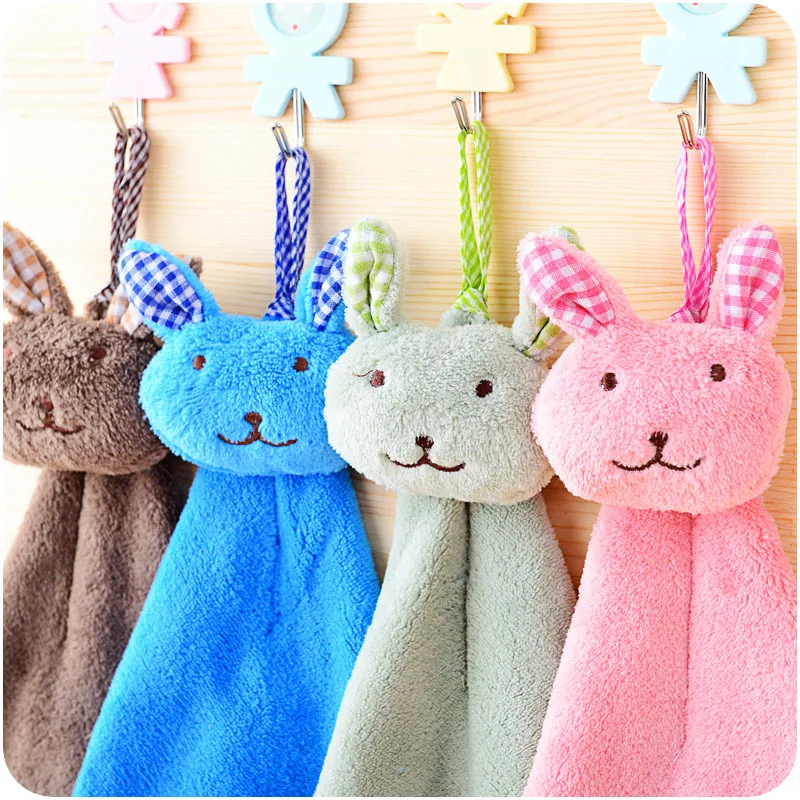 Cute little bunny be hanging fan coral velvet thick absorbent towel lint-free cloth kitchen
Cute little bunny be hanging fan coral velvet thick absorbent towel lint-free cloth kitchen