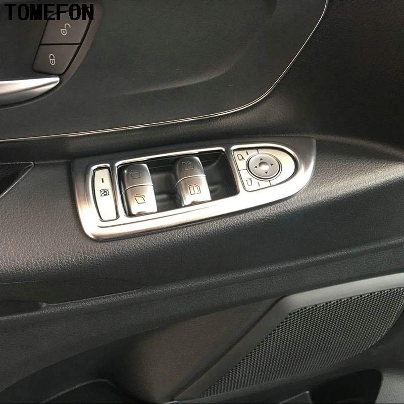 For Mercedes-Benz VITO 2016 Interior Window Lifter Switch Buttons Panel Trim Strip ABS Accessories Chrome Plate Stickers 2pcs!
For Mercedes-Benz VITO 2016 Interior Window Lifter Switch Buttons Panel Trim Strip ABS Accessories Chrome Plate Stickers 2pcs!