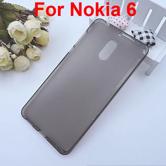 Чехол защитный из ТПУ для NOKIA 6 чехол Nokia6 5 дюйма карамельных цветов Мягкий Nokia
