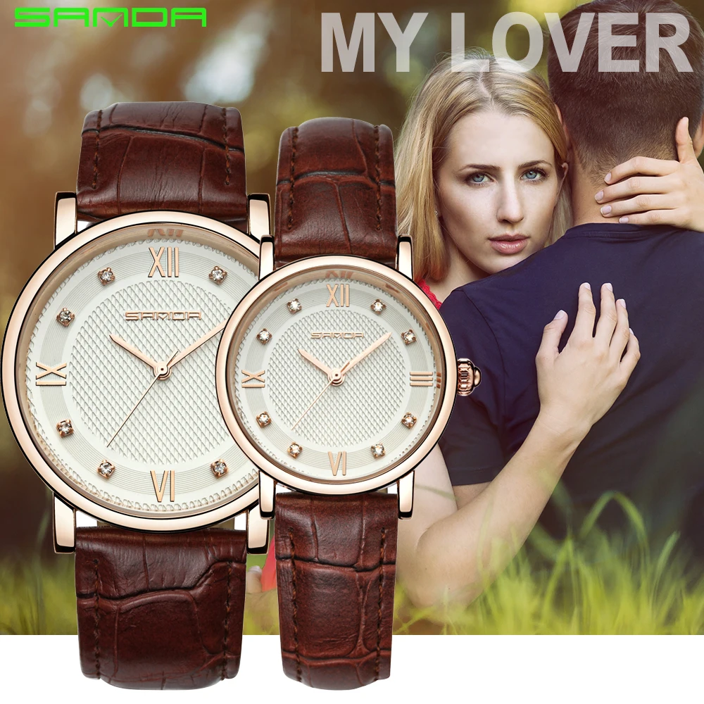 SANDA Brand Fashion Leather Bracelet Watches Women Diamond Elegant Dress Wrist watch Geneva Casual Gold Ladies Clock 2018 Saat
SANDA Brand Fashion Leather Bracelet Watches Women Diamond Elegant Dress Wrist watch Geneva Casual Gold Ladies Clock 2018 Saat