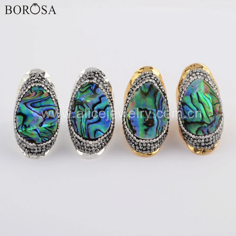 BOROSA 5 шт. КАПЛЕВИДНАЯ натуральная морская оболочка кольцо с кристаллами Стразы оболочка с металлическими кольцами JAB960
BOROSA 5 шт. КАПЛЕВИДНАЯ натуральная морская оболочка кольцо с кристаллами Стразы оболочка с металлическими кольцами JAB960