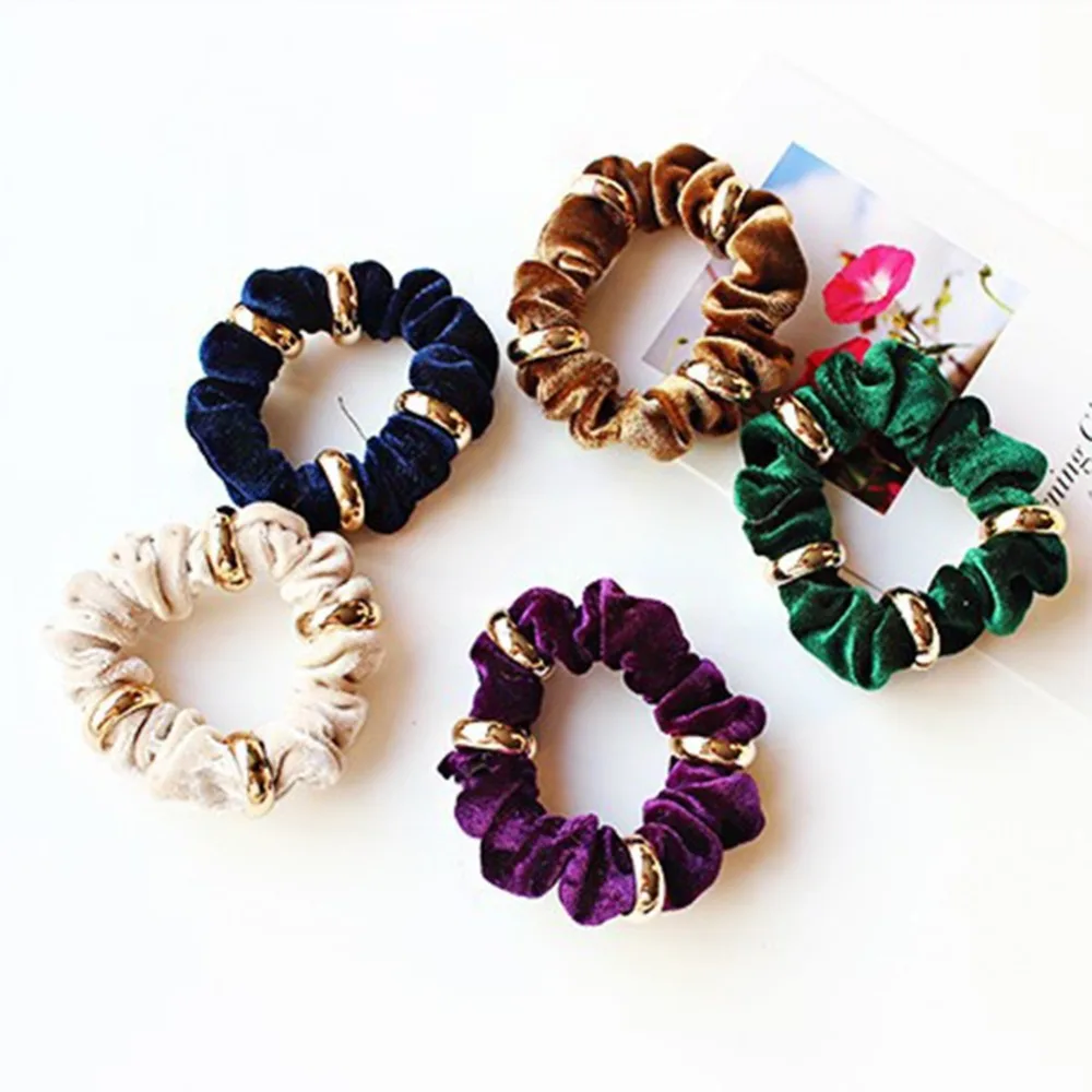5pcs/Lot Multi Colors Velvet Elastic Hair Bands Ropes Ponytail Holder Scrunchies Tie Hair Rubber Bands For Women Girls 
5pcs/Lot Multi Colors Velvet Elastic Hair Bands Ropes Ponytail Holder Scrunchies Tie Hair Rubber Bands For Women Girls
