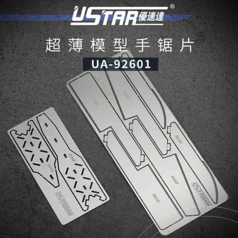 Новинка, ультратонкие пильные диски U-Star UA-92601 3 типа, инструмент для изготовления моделей, подходит для ручной пилы U-Star/Tamiya/Olfa
Новинка, ультратонкие пильные диски U-Star UA-92601 3 типа, инструмент для изготовления моделей, подходит для ручной пилы U-Star/Tamiya/Olfa