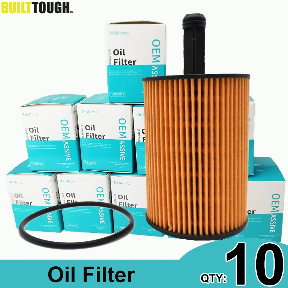 Кол во 10 масляные фильтры двигателя для Artega Audi Chrysler Dodge Ford Jeep Compass Mitsubishi Seat Skoda