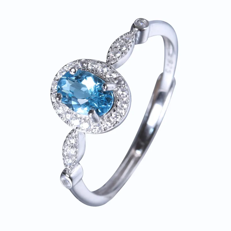 WEAINY 0.5ct Natural Blue Topaz Birthstone Combination Ring S925 Sterling Silver Simple Senior Ladies Jewelry
WEAINY 0.5ct Natural Blue Topaz Birthstone Combination Ring S925 Sterling Silver Simple Senior Ladies Jewelry