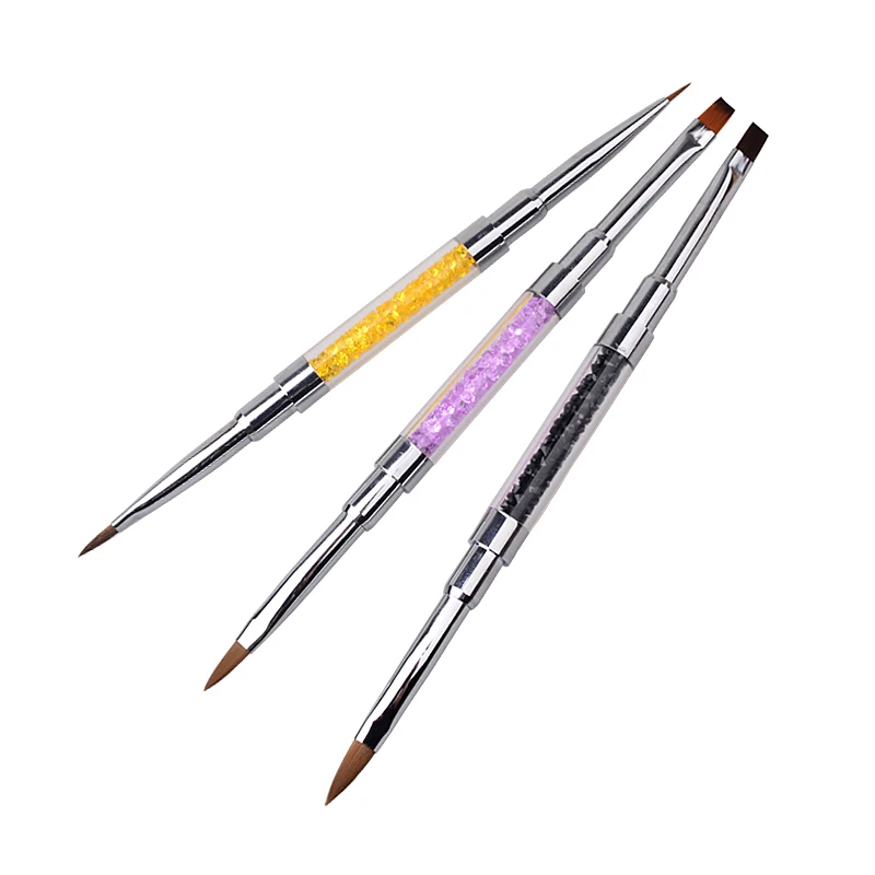 Tignish 1Pcs Pro 2 way Nail Painting Drawing Liner Acrylic Design Pen Brush With Rhinestone Manicure Nail UV Gel Salon DIY Tool
Tignish 1Pcs Pro 2 way Nail Painting Drawing Liner Acrylic Design Pen Brush With Rhinestone Manicure Nail UV Gel Salon DIY Tool