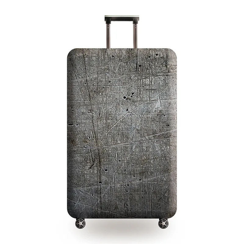 Чехол для чемодана с рисунком перьев эластичный чехол чемодана|Принадлежности