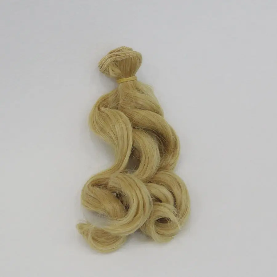 BJD WIG DIY Curly 15CM*100CM Hair For Dolls Synthetic Wig Natural Color Wave Wig Gold Blown Khaki Curly Wavy Hairpiece
BJD WIG DIY Curly 15CM*100CM Hair For Dolls Synthetic Wig Natural Color Wave Wig Gold Blown Khaki Curly Wavy Hairpiece