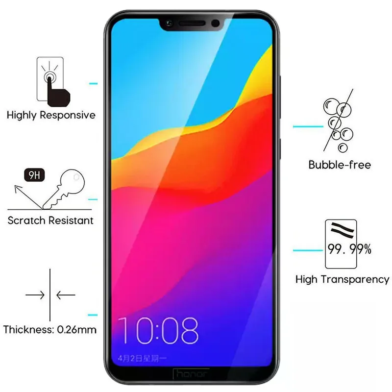 Защитное стекло для Honor Play закаленное полноэкранное защитное покрытие телефона