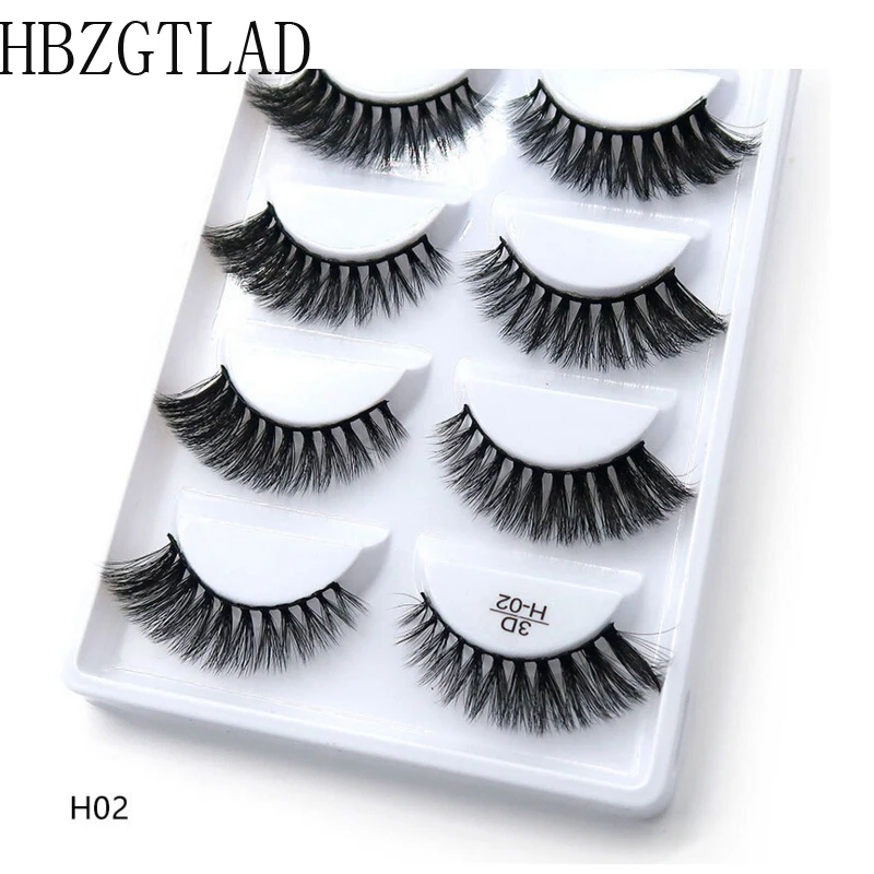 NEW 5 pairs natural long false eyelashes fluffy 3d mink lashes make up 100% cruelty free fake eyelash faux cils
NEW 5 pairs natural long false eyelashes fluffy 3d mink lashes make up 100% cruelty free fake eyelash faux cils