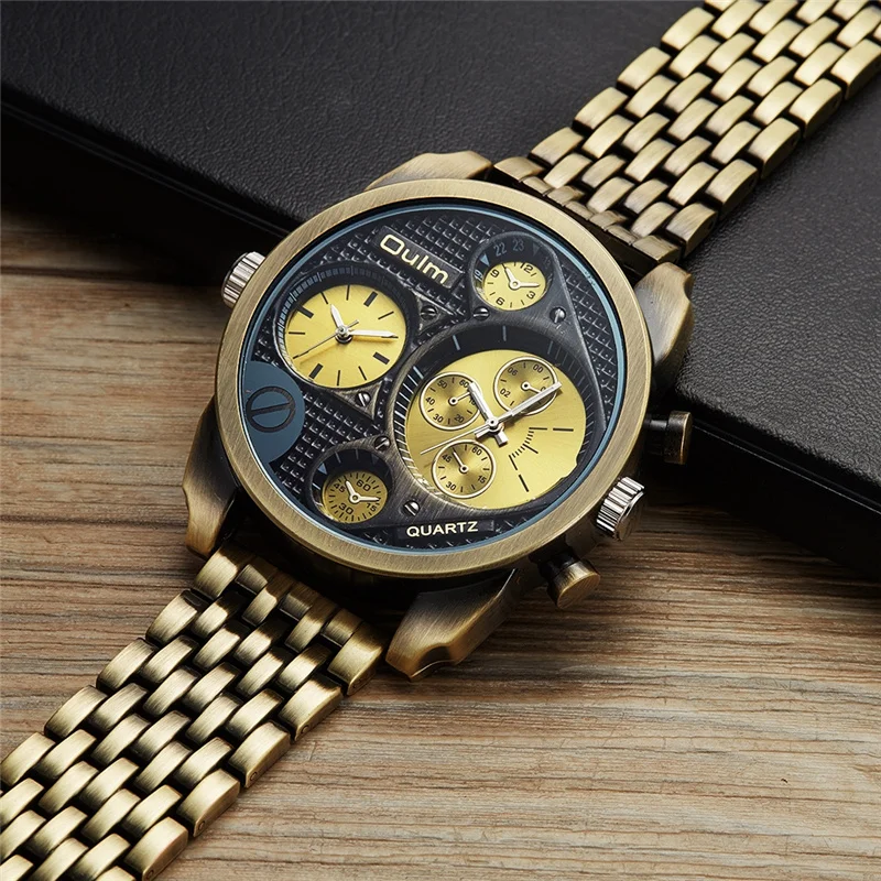 Oulm HT9316 Luxury Brand Big Watch Men Unique Designer Two Time Zone Male Clock Large Dial Men's Military Wristwatch
Oulm HT9316 Luxury Brand Big Watch Men Unique Designer Two Time Zone Male Clock Large Dial Men's Military Wristwatch