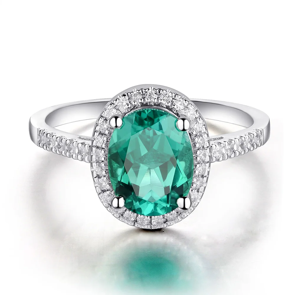 Leige Jewelry Silver Emerald Wedding Engagement Ring Gemstone Rings for Women Oval Cut Prong Setting Fine Jewelry Christmas Gift
Leige Jewelry Silver Emerald Wedding Engagement Ring Gemstone Rings for Women Oval Cut Prong Setting Fine Jewelry Christmas Gift