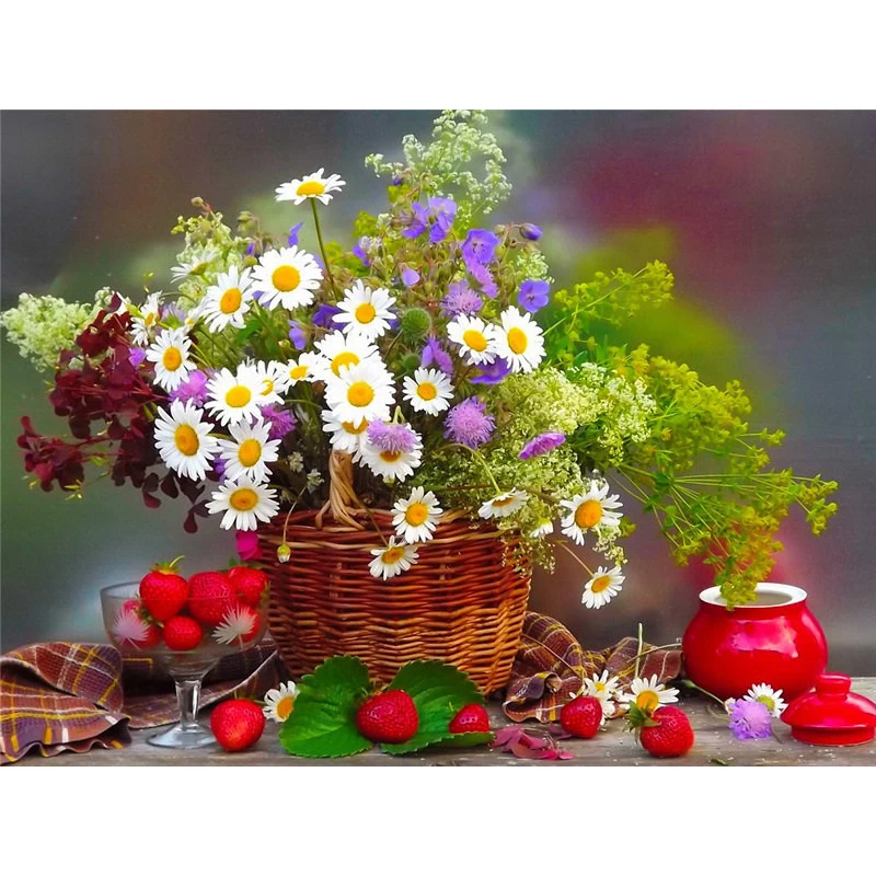 Full Drill Square Diamond 5D DIY Diamond Painting"Flowers and fruit"Diamond Embroidery Cross Stitch Rhinestone Mosaic Painting
Full Drill Square Diamond 5D DIY Diamond Painting"Flowers and fruit"Diamond Embroidery Cross Stitch Rhinestone Mosaic Painting