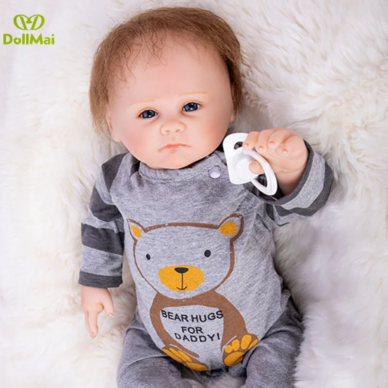 Boy dolls reborn baby toys gift 48cm silicone reborn babies dolls for girls children gift bebes reborn bonecas
Boy dolls reborn baby toys gift 48cm silicone reborn babies dolls for girls children gift bebes reborn bonecas