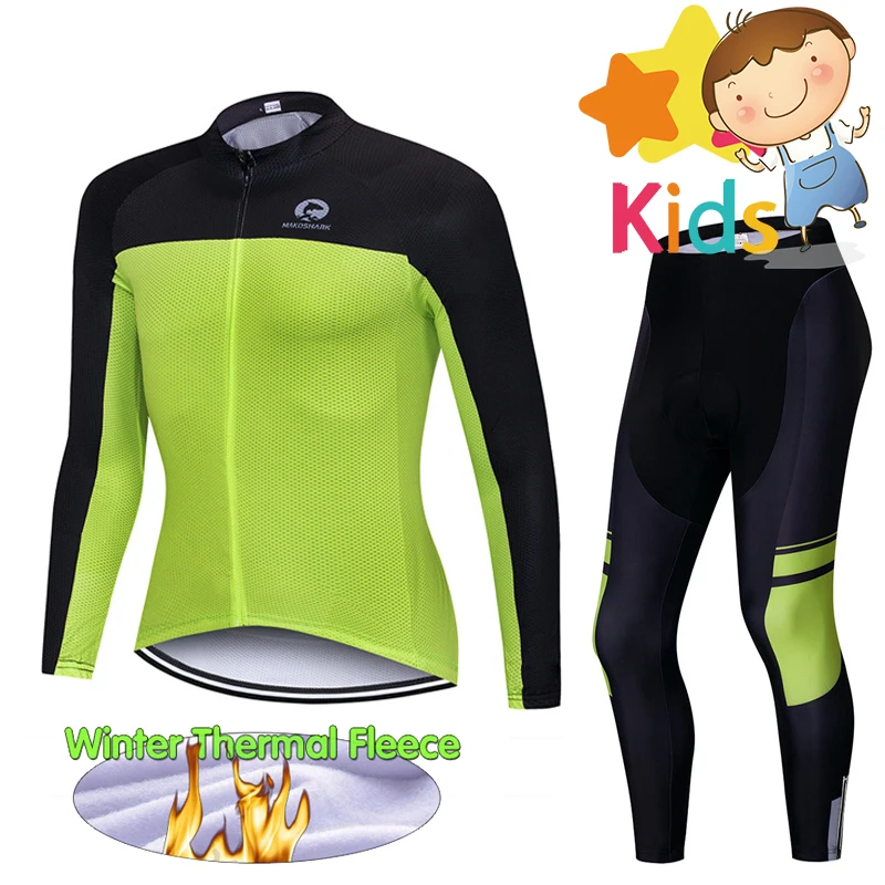 Children Winter Thermal Fleece Cycling Clothing Set Pro Cycling Jersey Set Bike Suits for Kids Cycling Kit Ropa Ciclismo 9D GEL
Children Winter Thermal Fleece Cycling Clothing Set Pro Cycling Jersey Set Bike Suits for Kids Cycling Kit Ropa Ciclismo 9D GEL