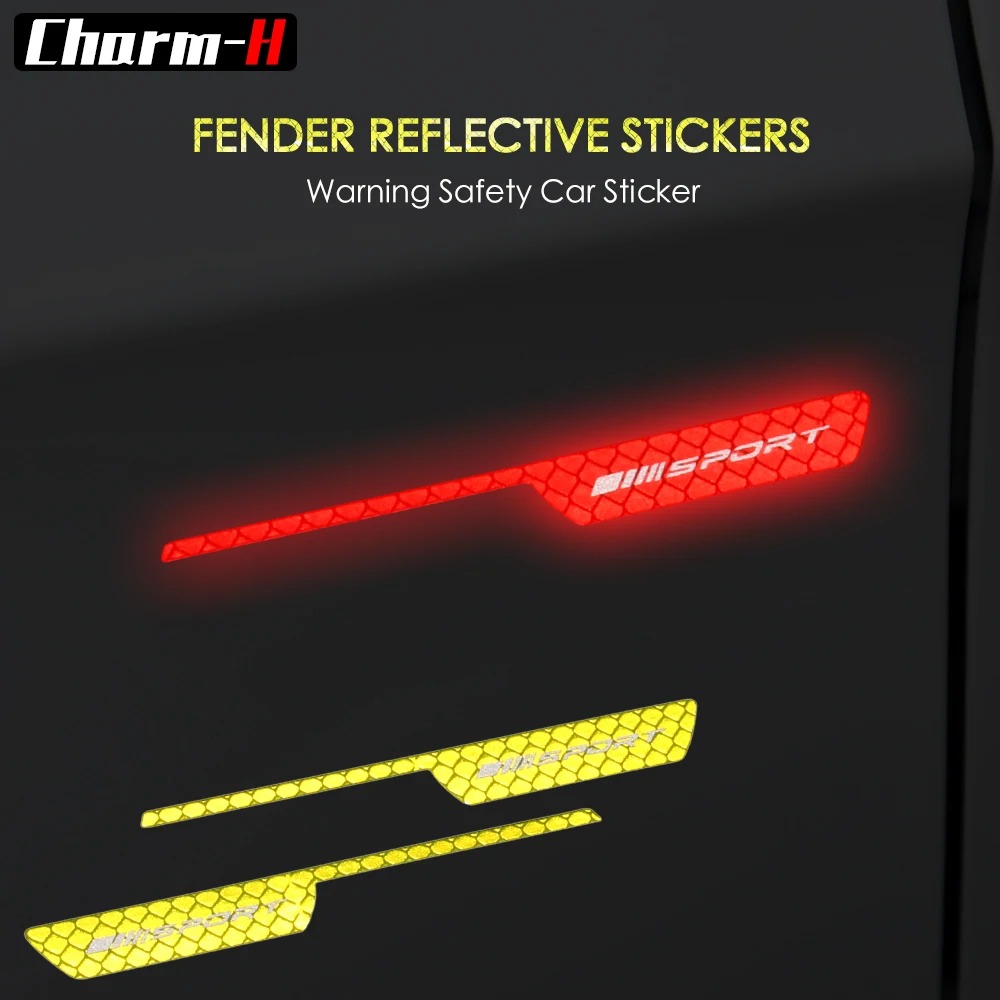 Reflective Tape Marking Fender Side Emblem Badge AMG Sport Decal Stickers for Mercedes Benz W204 W205 W211 W212 W176 A C E Class
Reflective Tape Marking Fender Side Emblem Badge AMG Sport Decal Stickers for Mercedes Benz W204 W205 W211 W212 W176 A C E Class