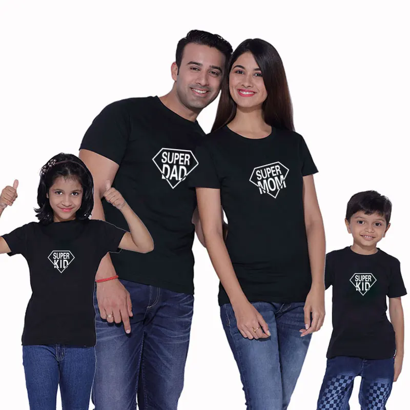 Super dad mom kids letter t shirt Diamonds family look mother daughter father son clothes mommy and me matching outfits sisters
Super dad mom kids letter t shirt Diamonds family look mother daughter father son clothes mommy and me matching outfits sisters