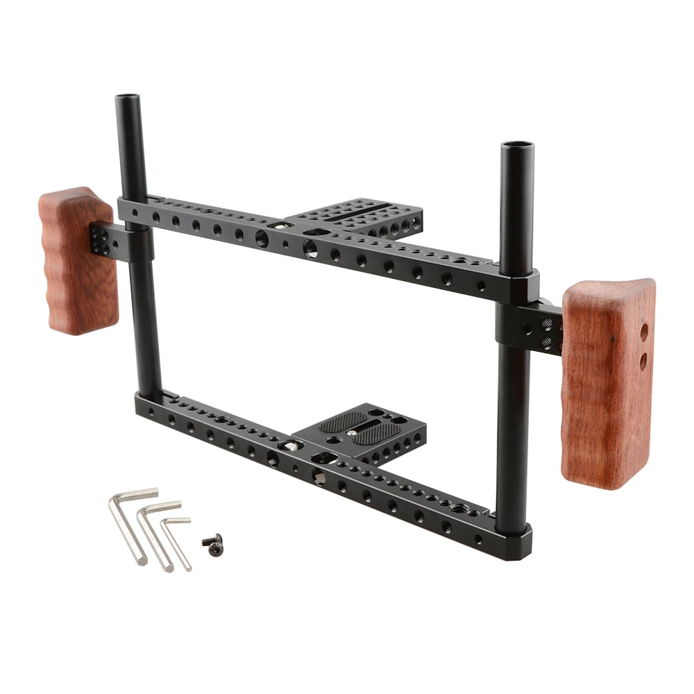 CAMVATE Camera Cage For Canon EOS-1DC/1DX/Nikon D3X/D3S/D800/D800/810/850/Sony A7/A7S/A7R/A7II/A7SII/GH5 /GH4/GH3/Fujifilm X-T2
CAMVATE Camera Cage For Canon EOS-1DC/1DX/Nikon D3X/D3S/D800/D800/810/850/Sony A7/A7S/A7R/A7II/A7SII/GH5 /GH4/GH3/Fujifilm X-T2