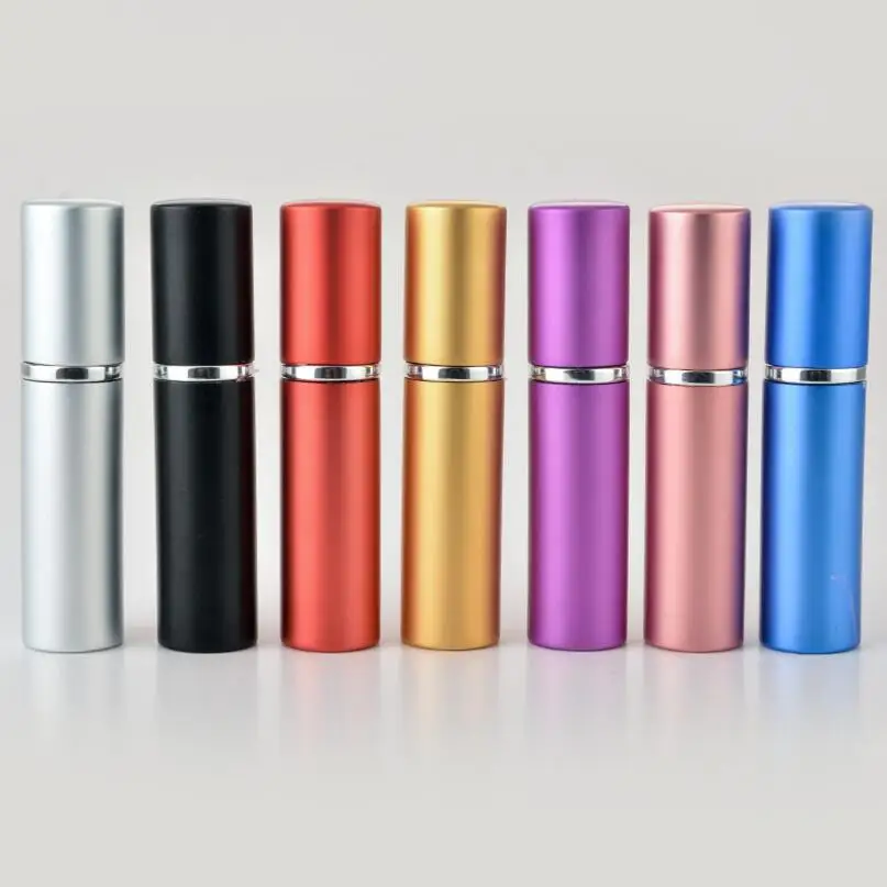 100Pcs/Lot 5ML 10ML Empty Travel Metal Aluminum Spray Portable Perfume Bottle Refillable Cosmetic Atomizer Containers
100Pcs/Lot 5ML 10ML Empty Travel Metal Aluminum Spray Portable Perfume Bottle Refillable Cosmetic Atomizer Containers