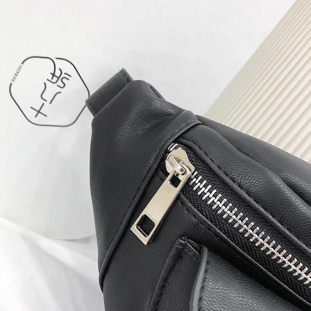 Leather Waist Bag Fanny Pack Women Small Simple Pocket Bag Versatile Shoulder Messenger Bags Black 2020 heuptas wandelen White
Leather Waist Bag Fanny Pack Women Small Simple Pocket Bag Versatile Shoulder Messenger Bags Black 2020 heuptas wandelen White
