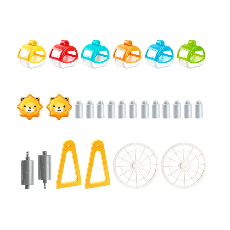 Happy Park City Ferris Wheel Lion Windmill Model Building Blocks Bricks Compatible Duploe Figure Toys Baby Educational Gift
Happy Park City Ferris Wheel Lion Windmill Model Building Blocks Bricks Compatible Duploe Figure Toys Baby Educational Gift